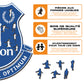 Logo Everton FC® - Puzzle en Bois