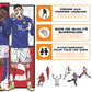 2 PACK Logo Équipe de France® + 6 Joueurs