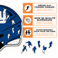 Casque New York Giants™ - Puzzle en Bois