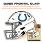 Casque Indianapolis Colts™ - Puzzle en Bois