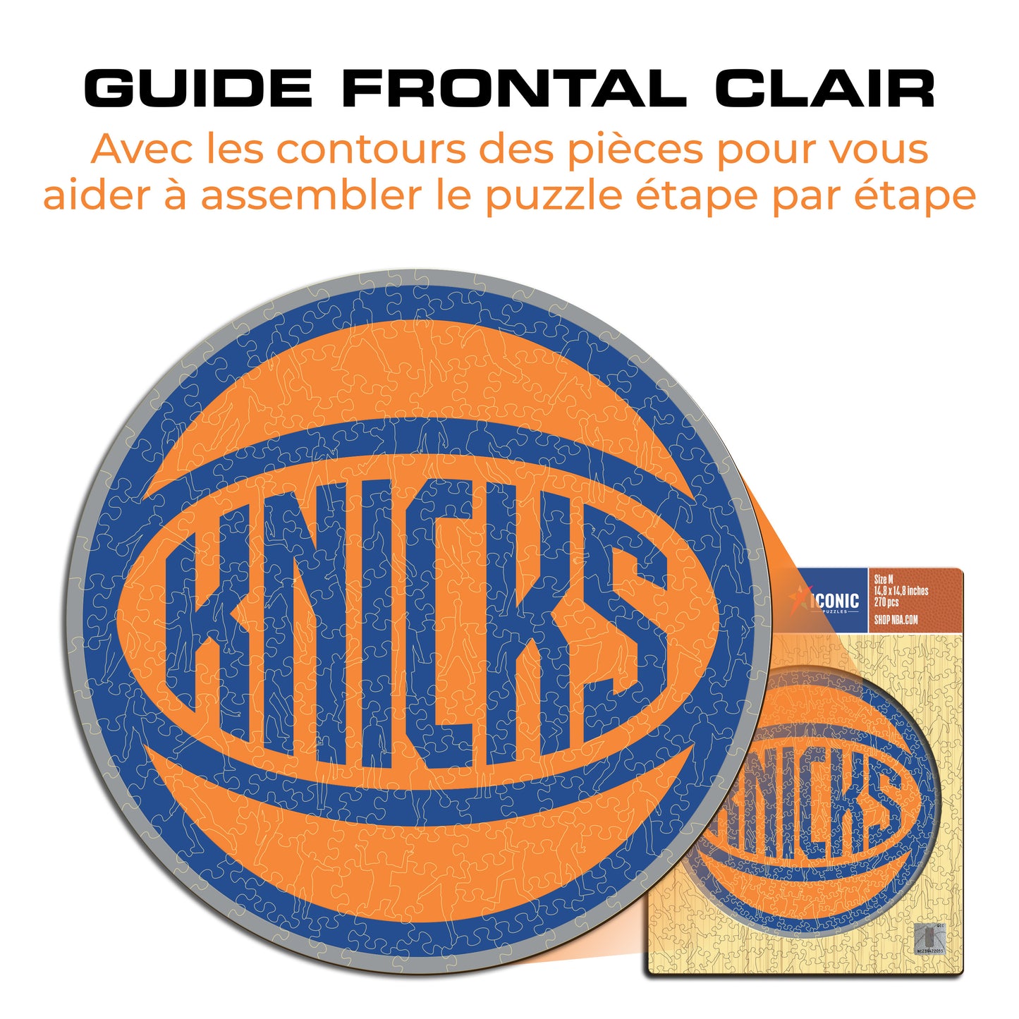 New York Knicks™ - Puzzle en Bois