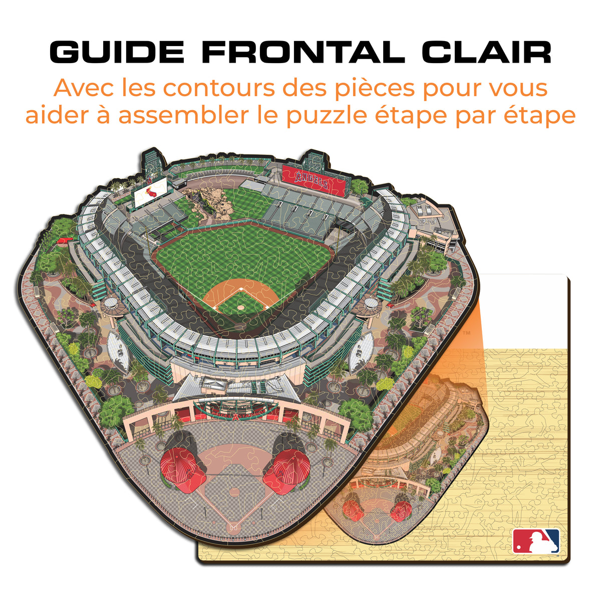 Angel Stadium Los Angeles Angels™ Puzzle en Bois