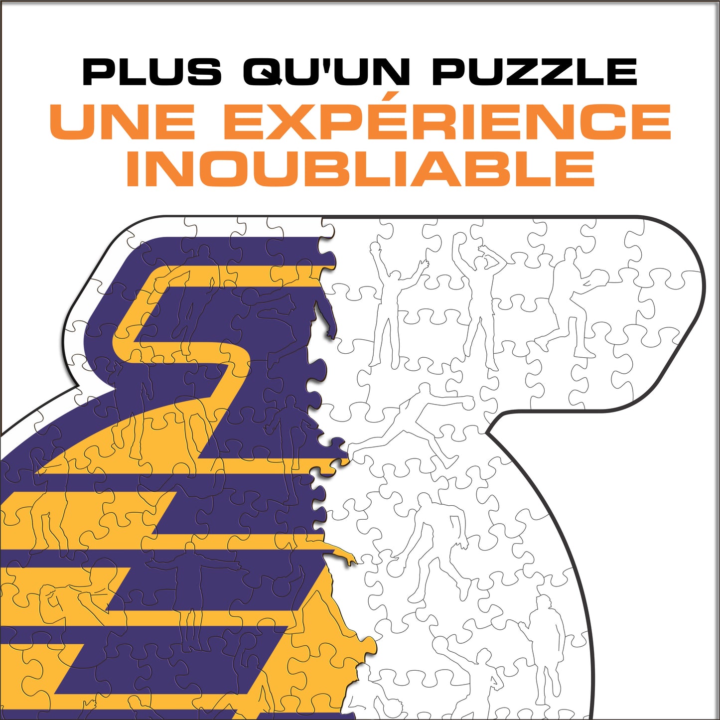 Los Angeles Lakers™ - Puzzle en Bois