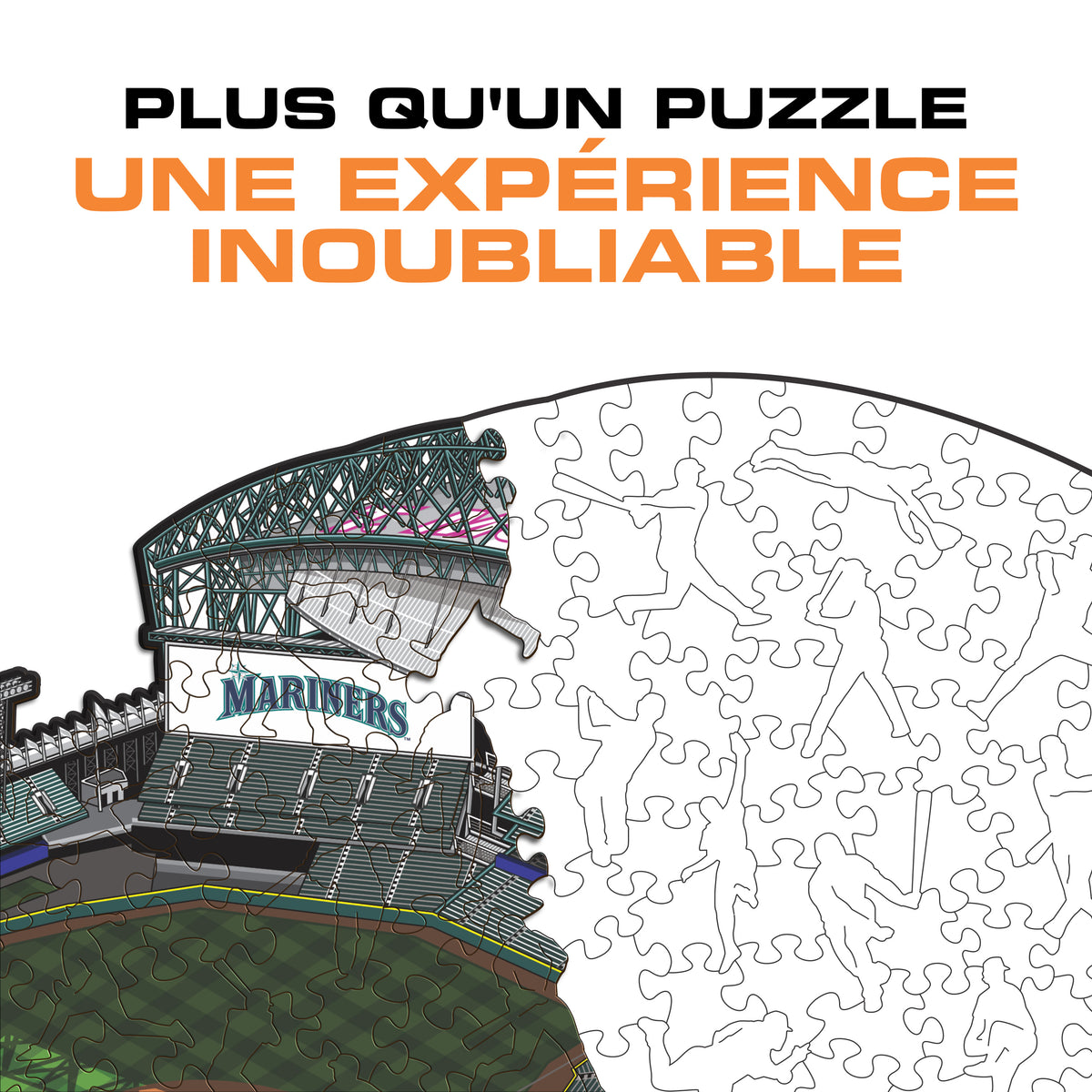 T-Mobile Park Seattle Mariners™ Puzzle en Bois