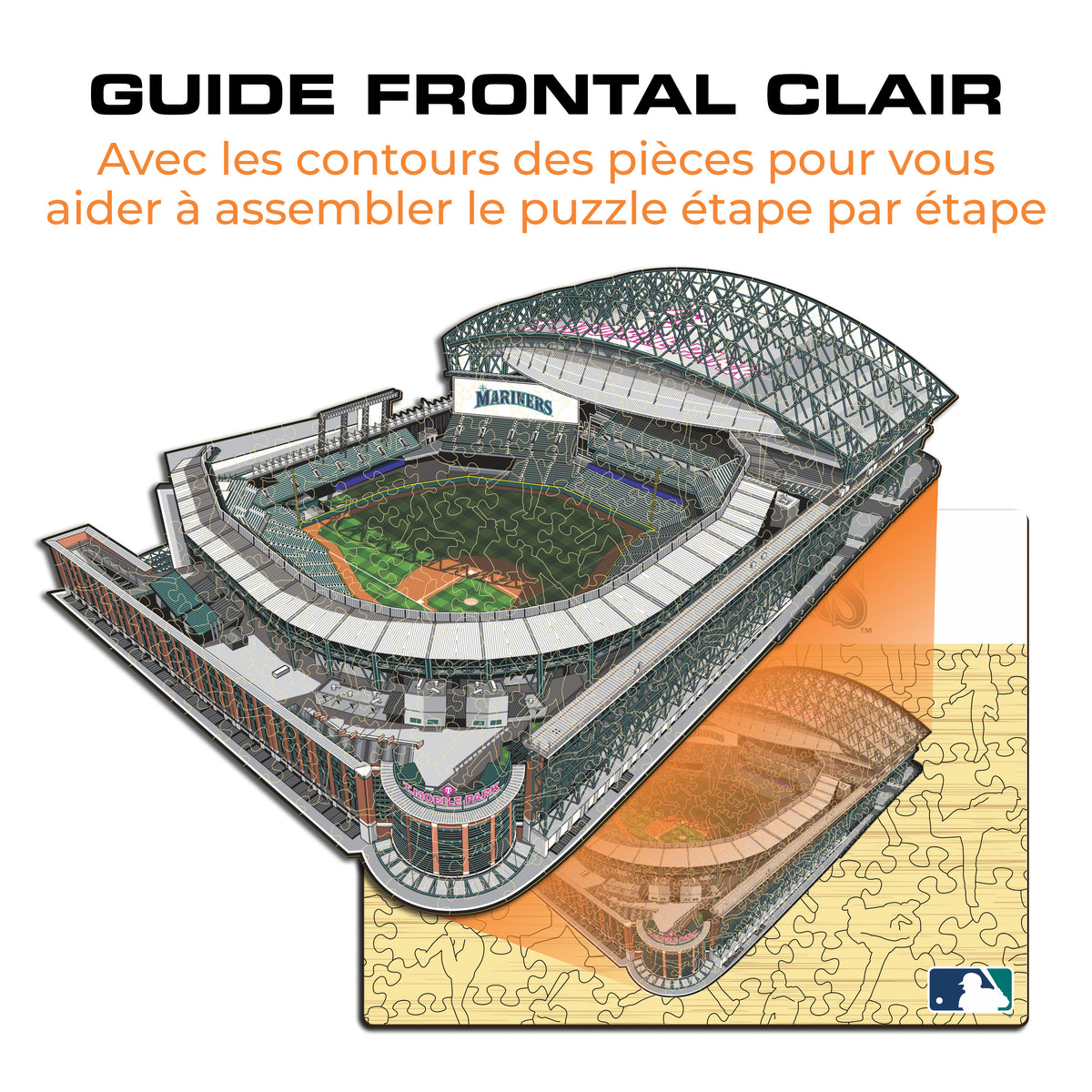 T-Mobile Park Seattle Mariners™ Puzzle en Bois
