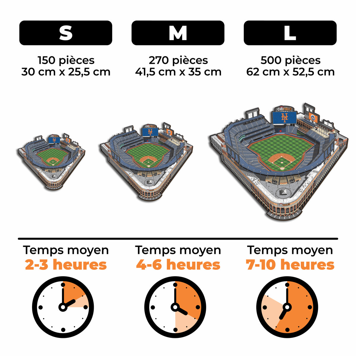 Citi Field New York Mets™ Puzzle en Bois