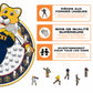 Denver Nuggets™ Mascotte - Puzzle en Bois