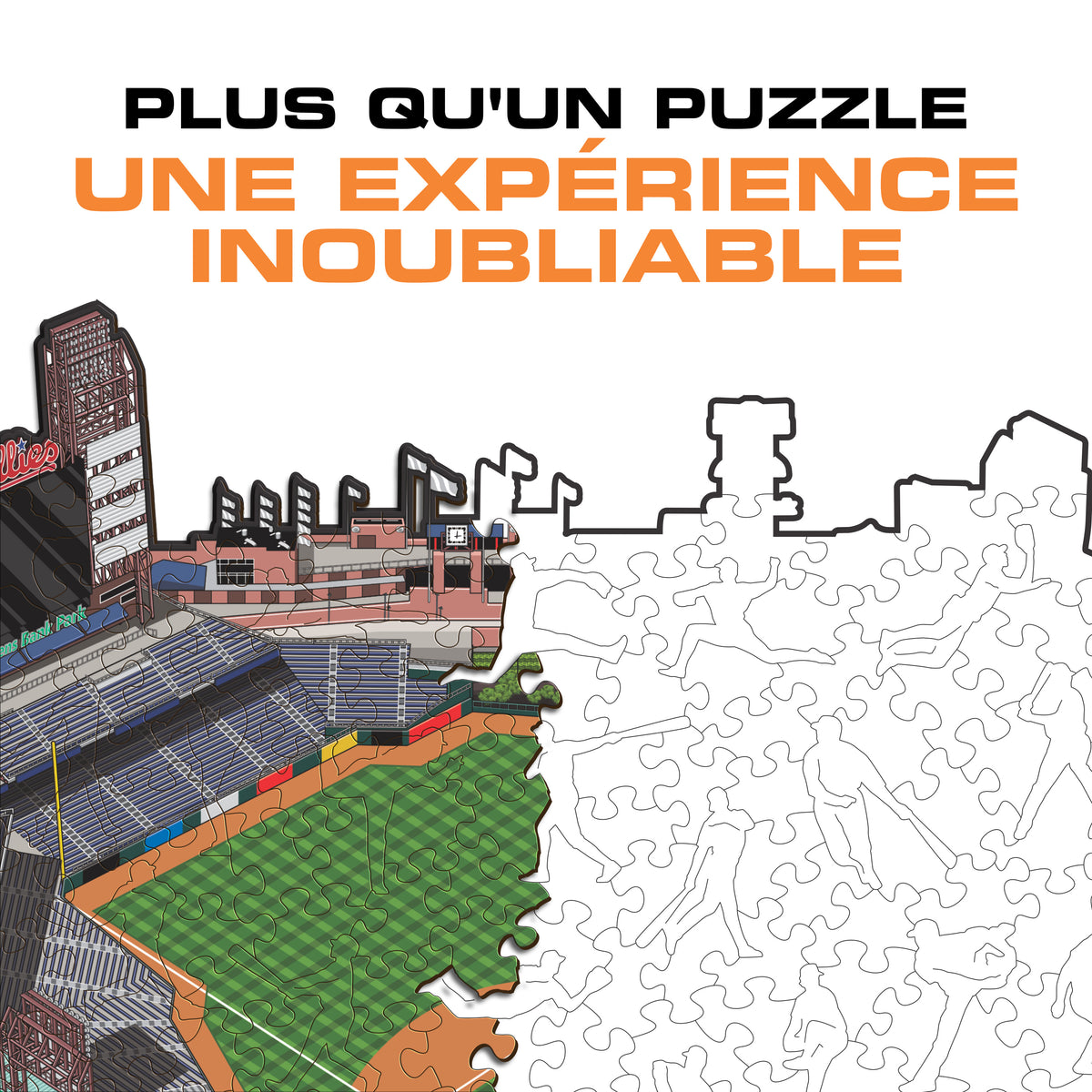 Citizens Bank Park Philadelphia Phillies™ Puzzle en Bois