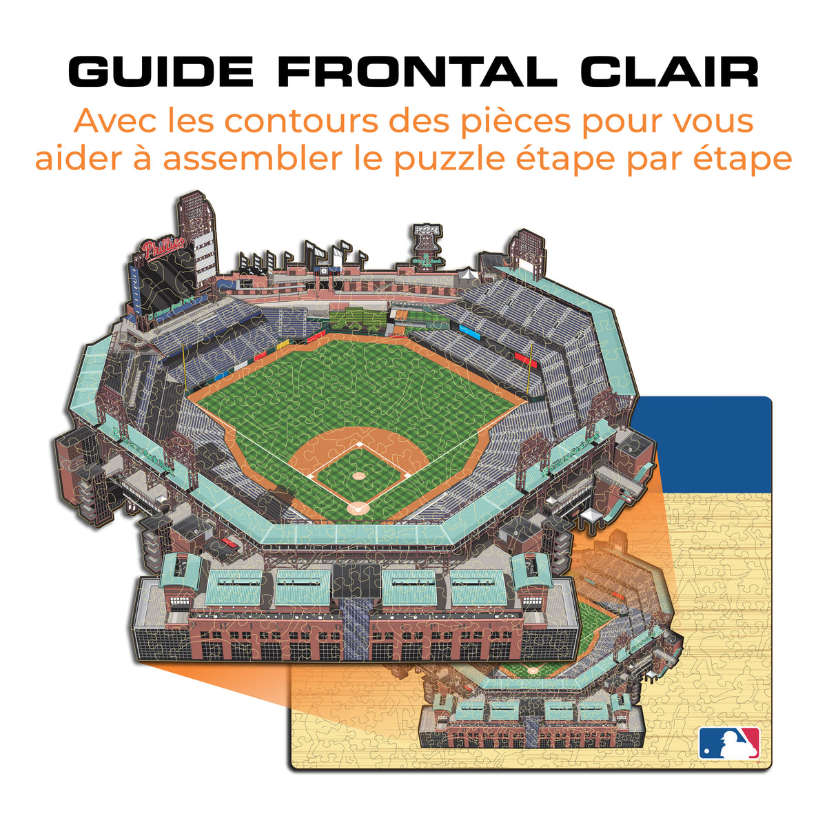 Citizens Bank Park Philadelphia Phillies™ Puzzle en Bois