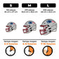 Casque New England Patriots™ - Puzzle en Bois