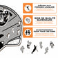 Casque Las Vegas Raiders™ - Puzzle en Bois