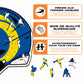 Casque Los Angeles Rams™ - Puzzle en Bois