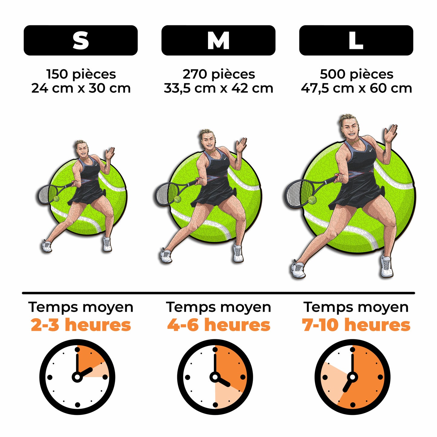 Aryna Sabalenka - Wooden Puzzle