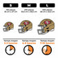 Casque San Francisco 49ers™ - Puzzle en Bois