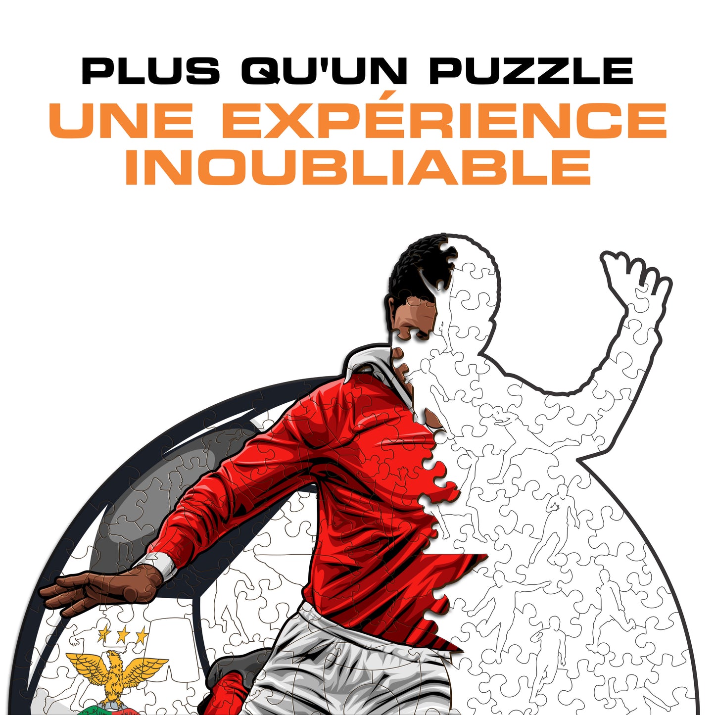 Eusébio - Puzzle en Bois