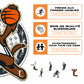San Antonio Spurs™ Mascotte - Puzzle en Bois