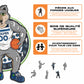 Minnesota Timberwolves™ Mascotte - Puzzle en Bois