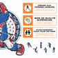 Mascotte Washington Wizards™ - Puzzle en Bois