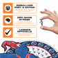 Mascotte Washington Wizards™ - Puzzle en Bois