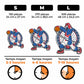 Mascotte Washington Wizards™ - Puzzle en Bois