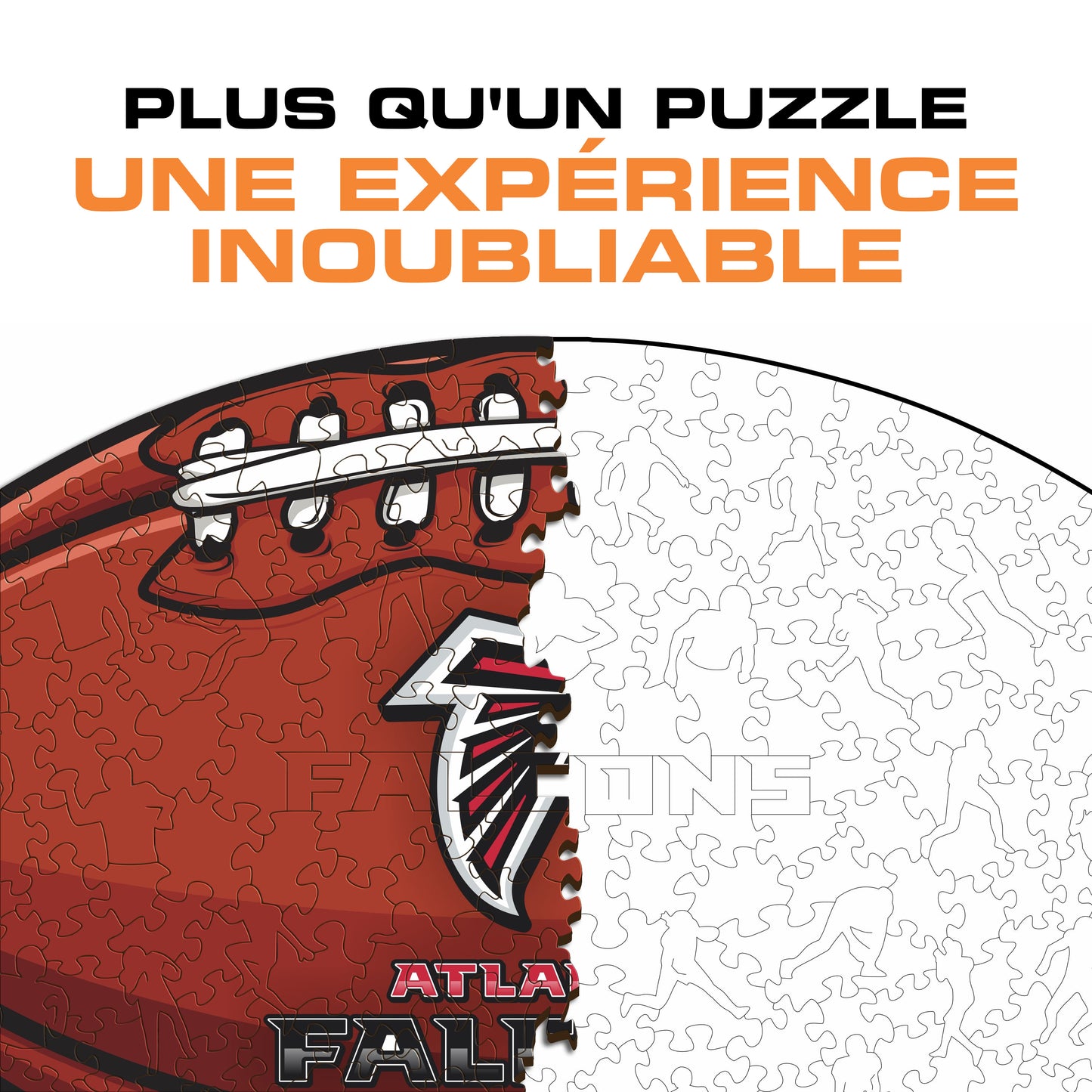 Football Atlanta Falcons™ - Puzzle en Bois