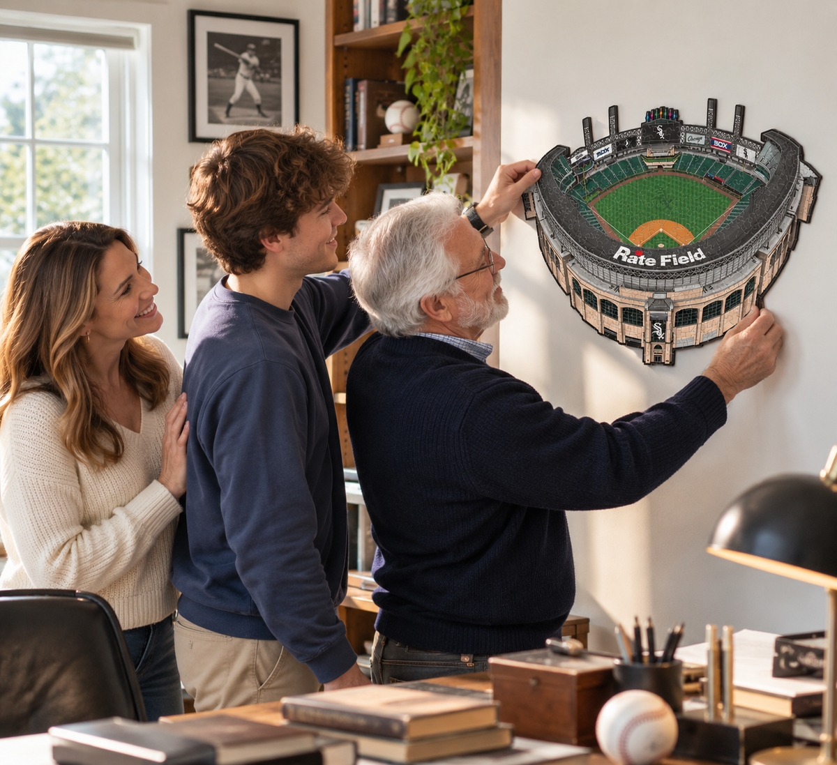 Rate Field Chicago White Sox™ Puzzle en Bois