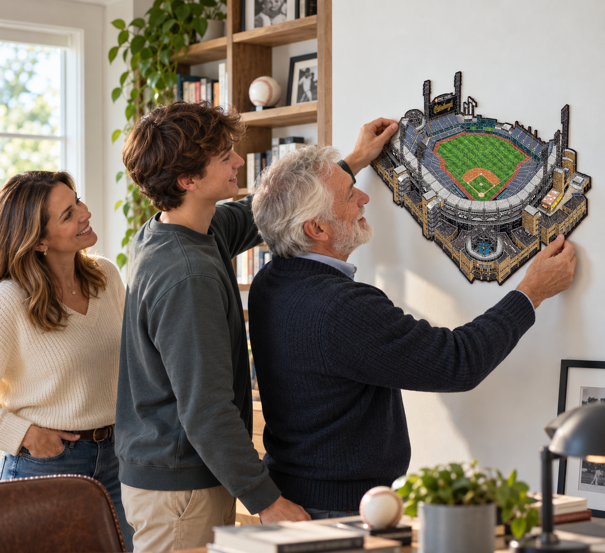 PNC Park Pittsburgh Pirates™ Puzzle en Bois