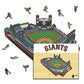 Oracle Park San Francisco Giants™ Puzzle en Bois