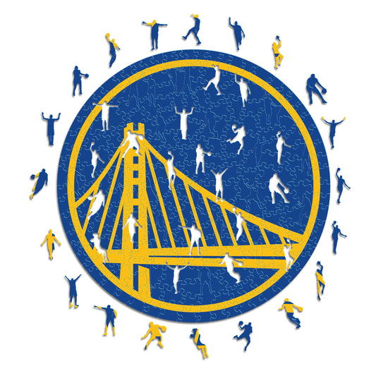 Golden State Warriors™ - Puzzle en Bois