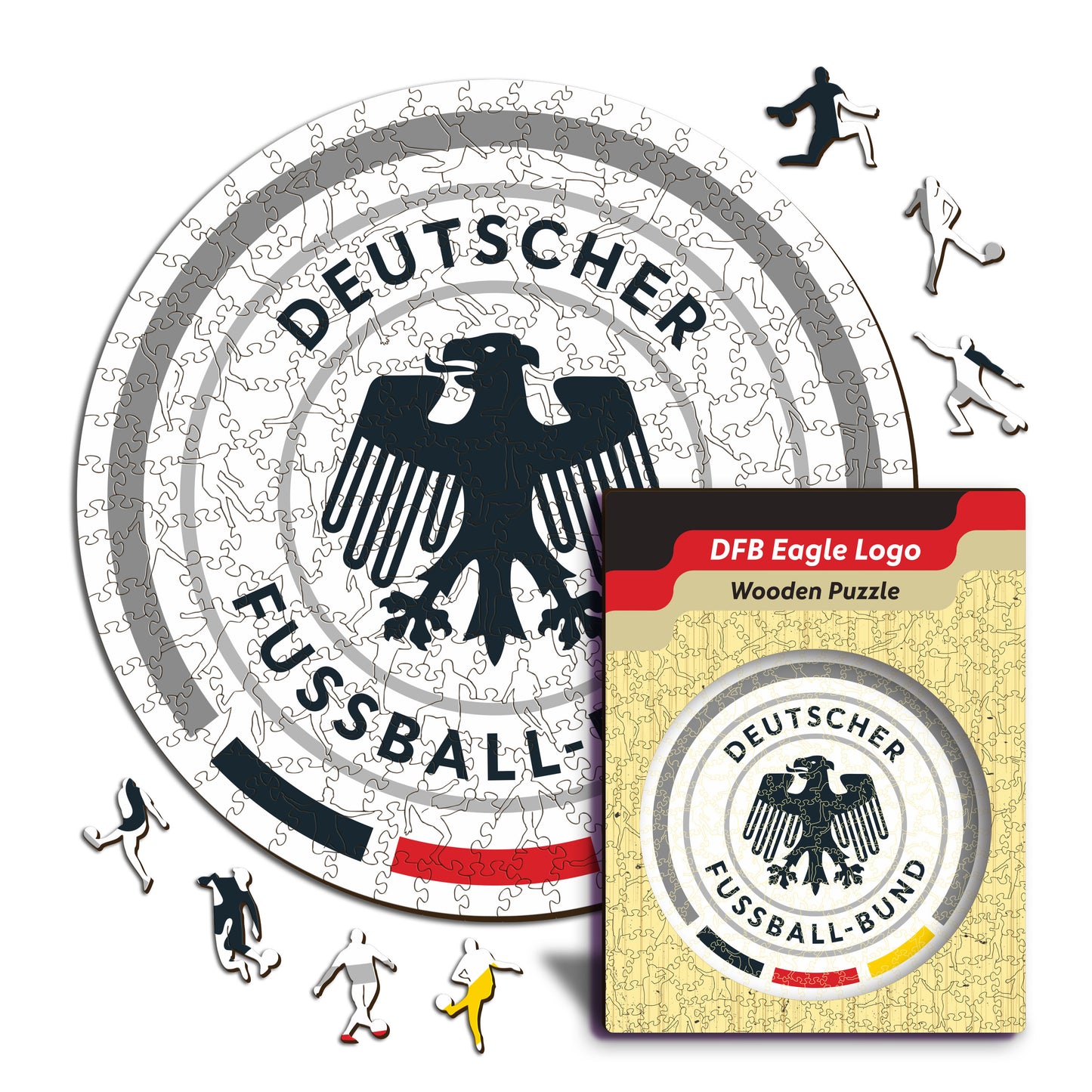 Logo Allemagne® - Puzzle en Bois