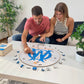 Logo Olympique de Marseille® - Puzzle Officiel en Bois