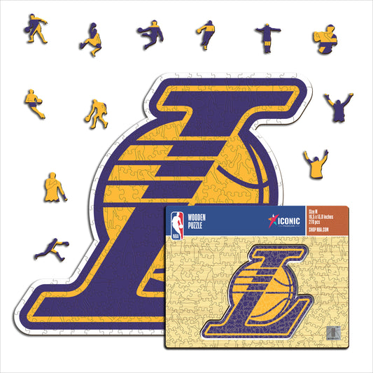 Los Angeles Lakers™ - Puzzle en Bois