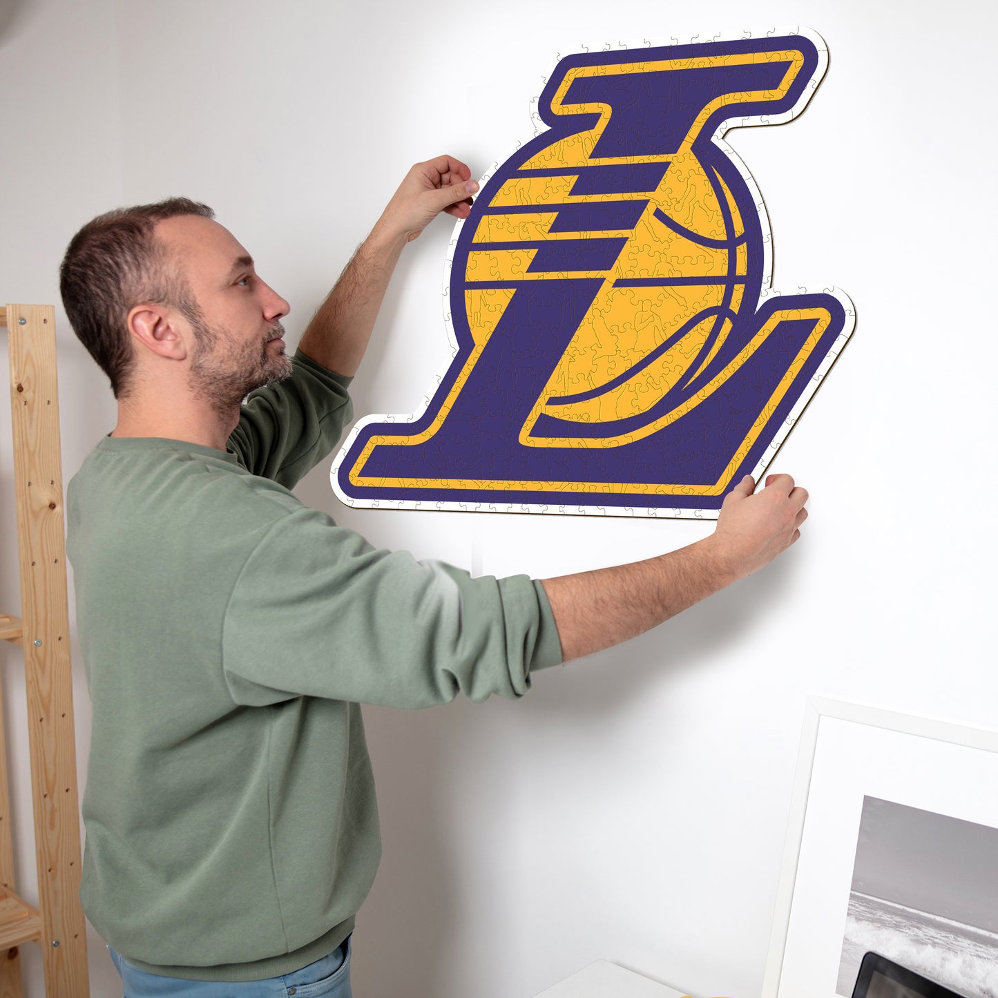 Los Angeles Lakers™ - Puzzle en Bois