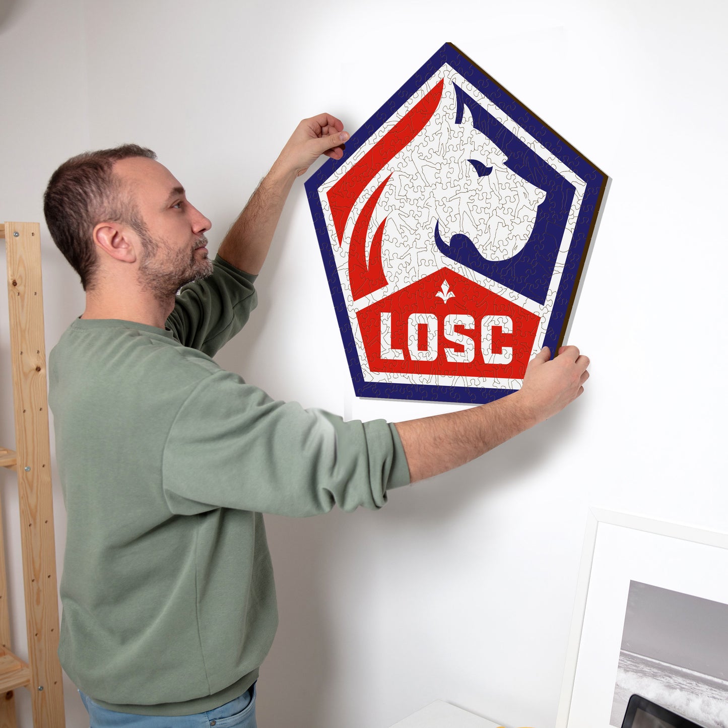 Logo LOSC Lille® - Puzzle en Bois