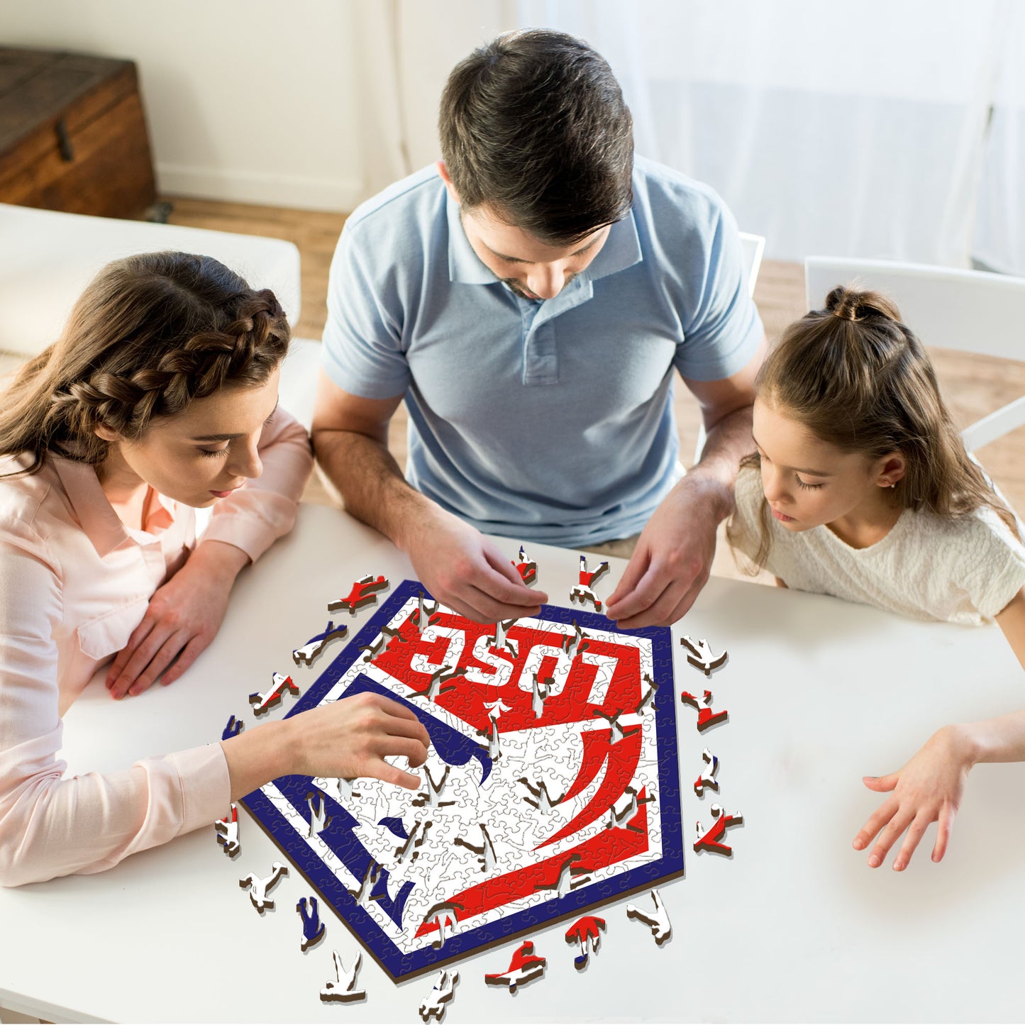 Logo LOSC Lille® - Puzzle en Bois