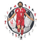 Mohamed Salah - Puzzle en Bois