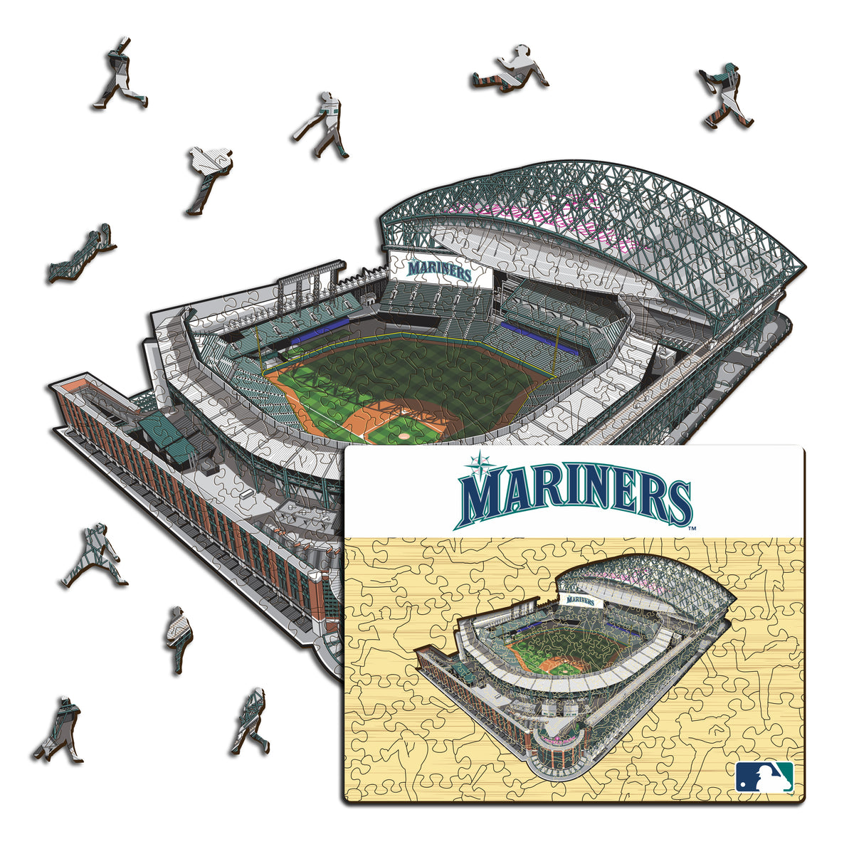 T-Mobile Park Seattle Mariners™ Puzzle en Bois