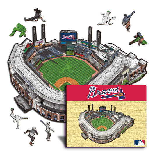 Truist Park Atlanta Braves™ Puzzle en Bois