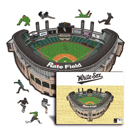 Rate Field Chicago White Sox™ Puzzle en Bois