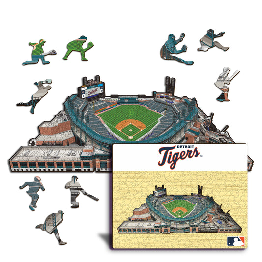 Comerica Park Detroit Tigers™ Puzzle en Bois