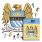 Retro Logo Manchester City FC® - Puzzle en Bois