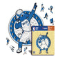 Mascotte Dallas Mavericks™ - Puzzle en Bois