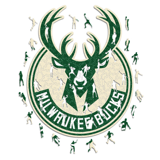 Milwaukee Bucks™ - Puzzle en Bois