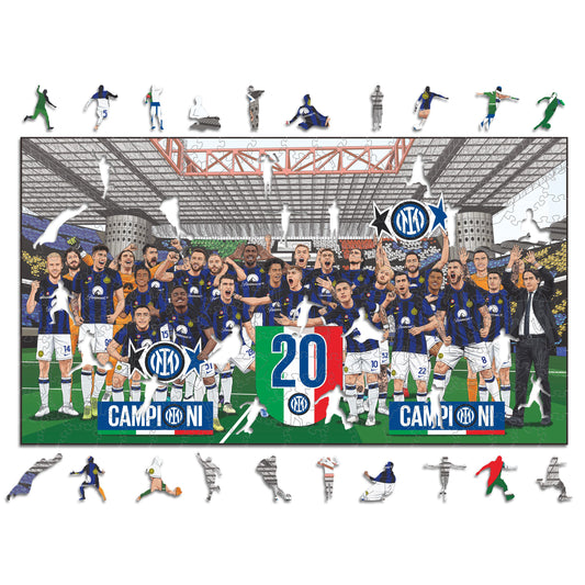20° Scudetto FC Inter® - Puzzle Officiel en Bois