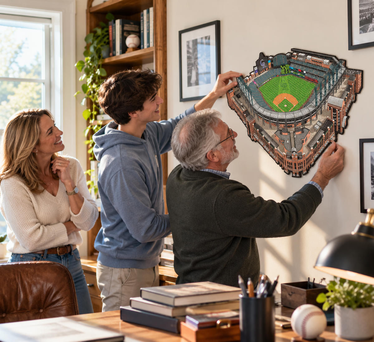 Coors Field Colorado Rockies™ Puzzle en Bois