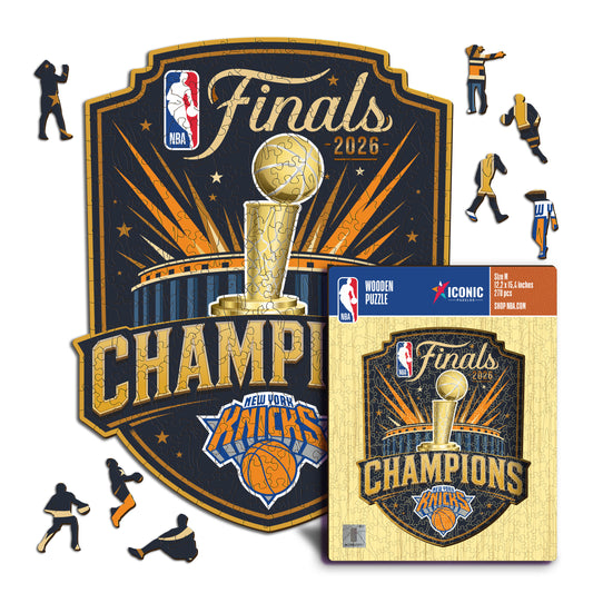 Champions New York Knicks™ NBA 2026 - Puzzle en Bois