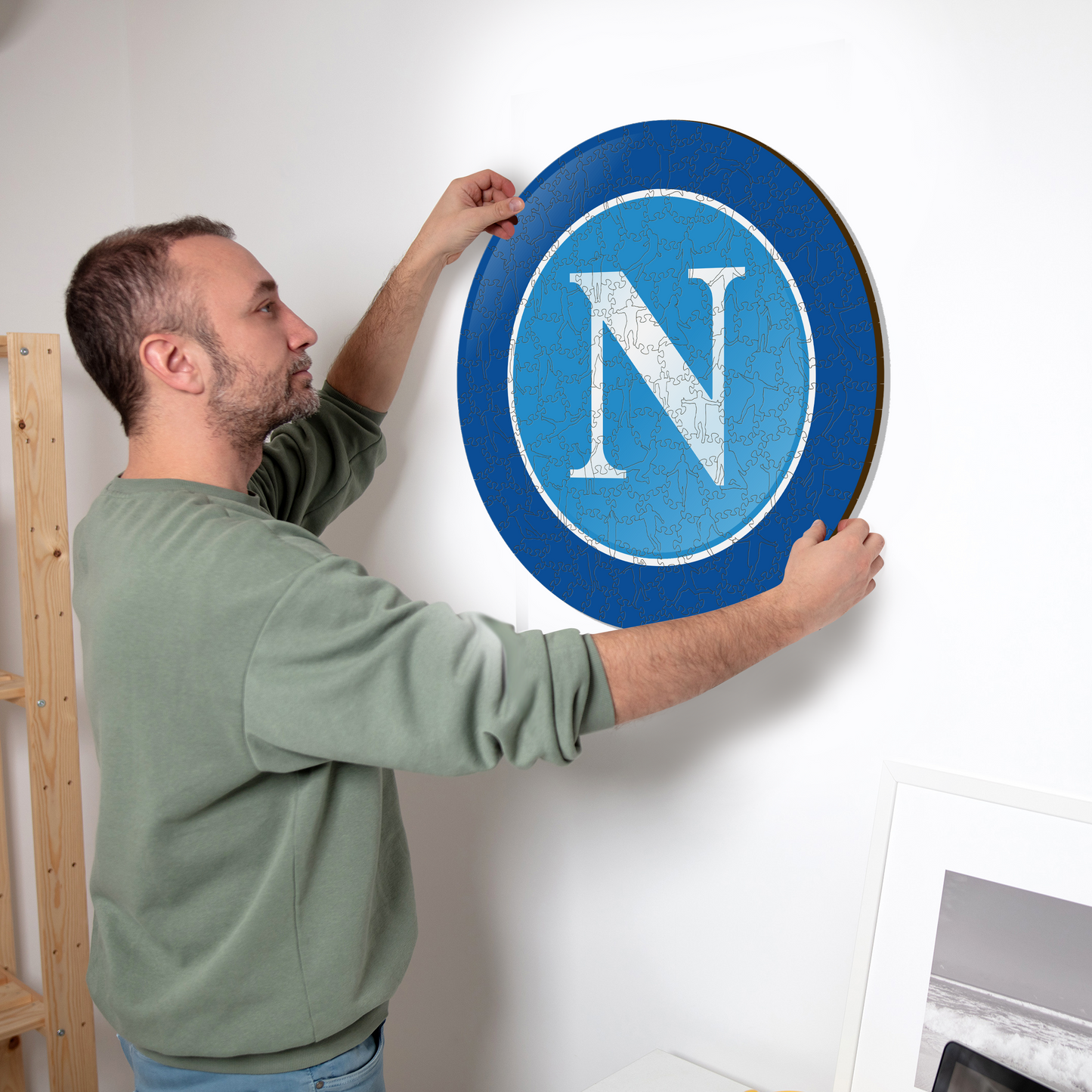 Logo SSC Napoli® - Puzzle en Bois