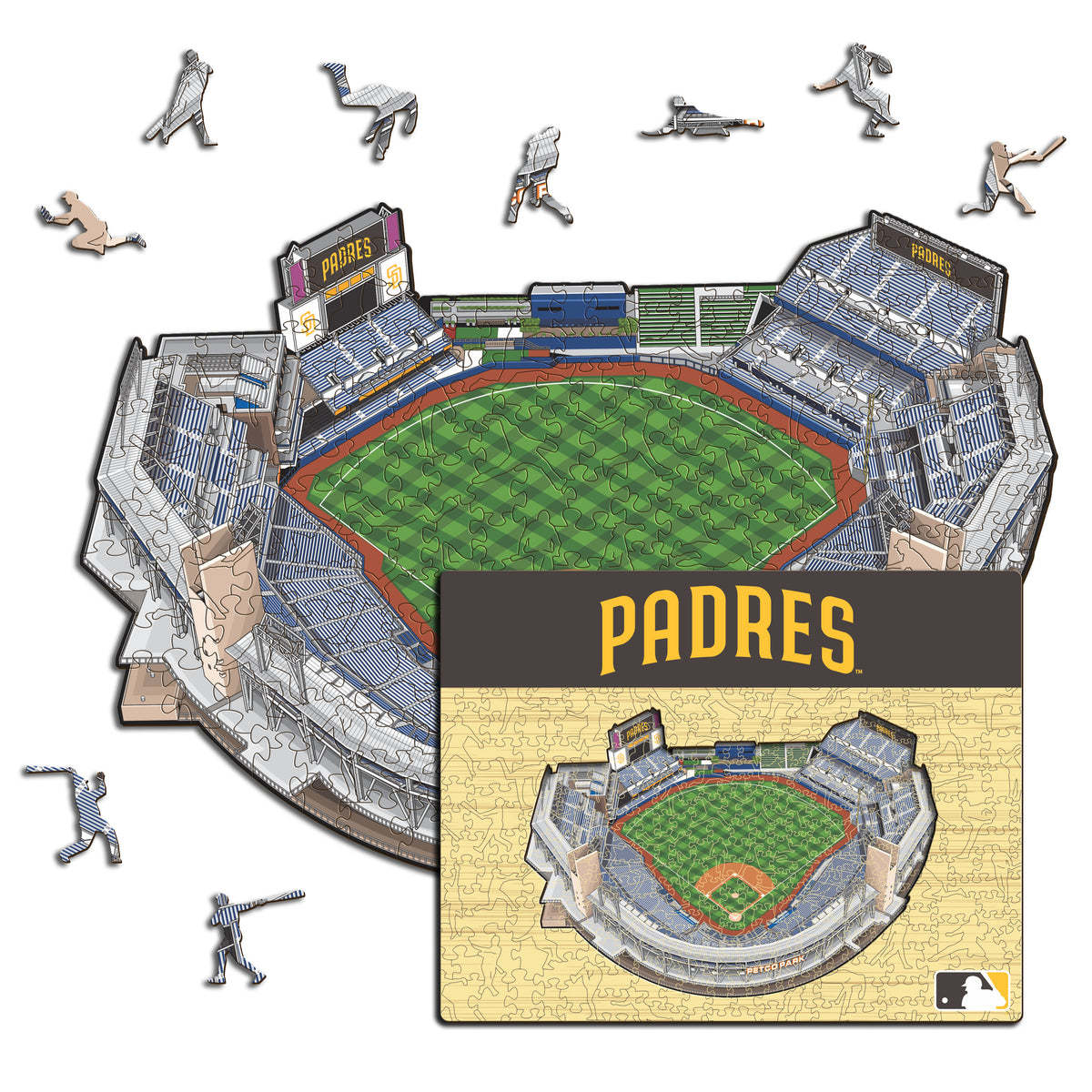 Petco Park San Diego Padres™ Puzzle en Bois