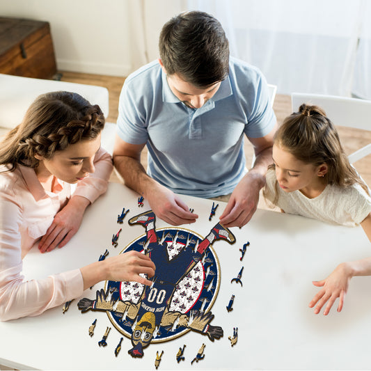 Mascotte New Orleans Pelicans™ - Puzzle en Bois