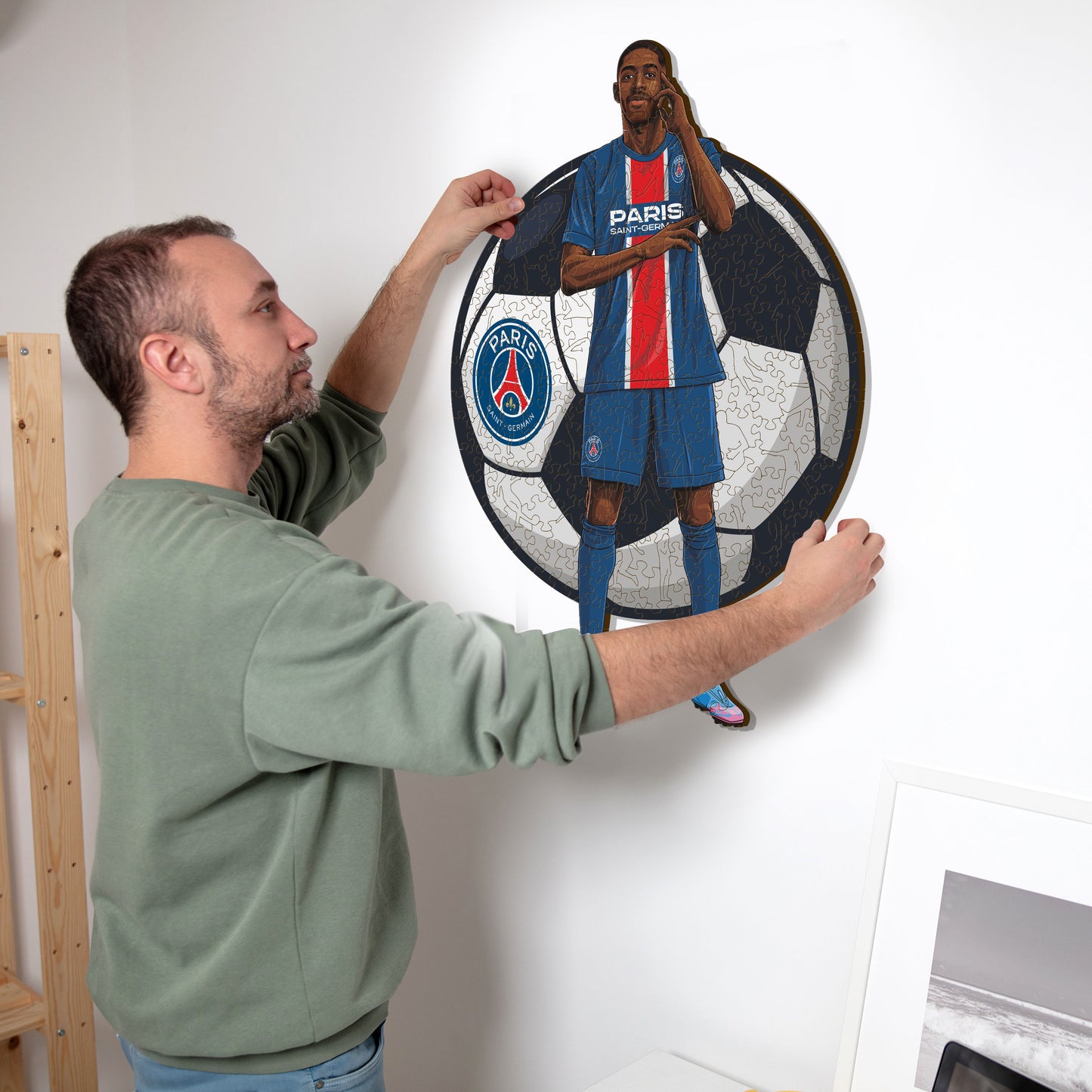 Ousmane Dembélé - Puzzle en Bois